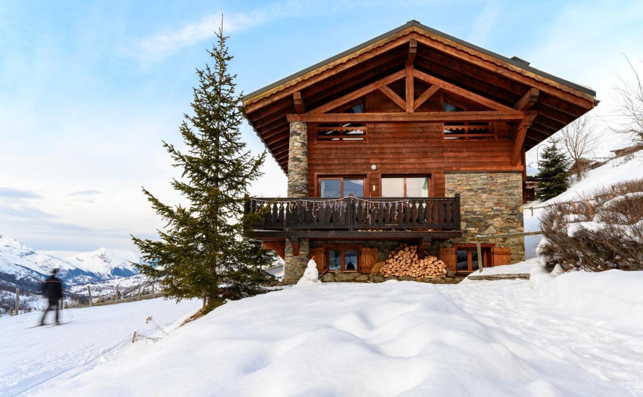 Chalet Ananas, Hameau Des Marmottes Saint-Martin-de-Belleville Bagian luar foto
