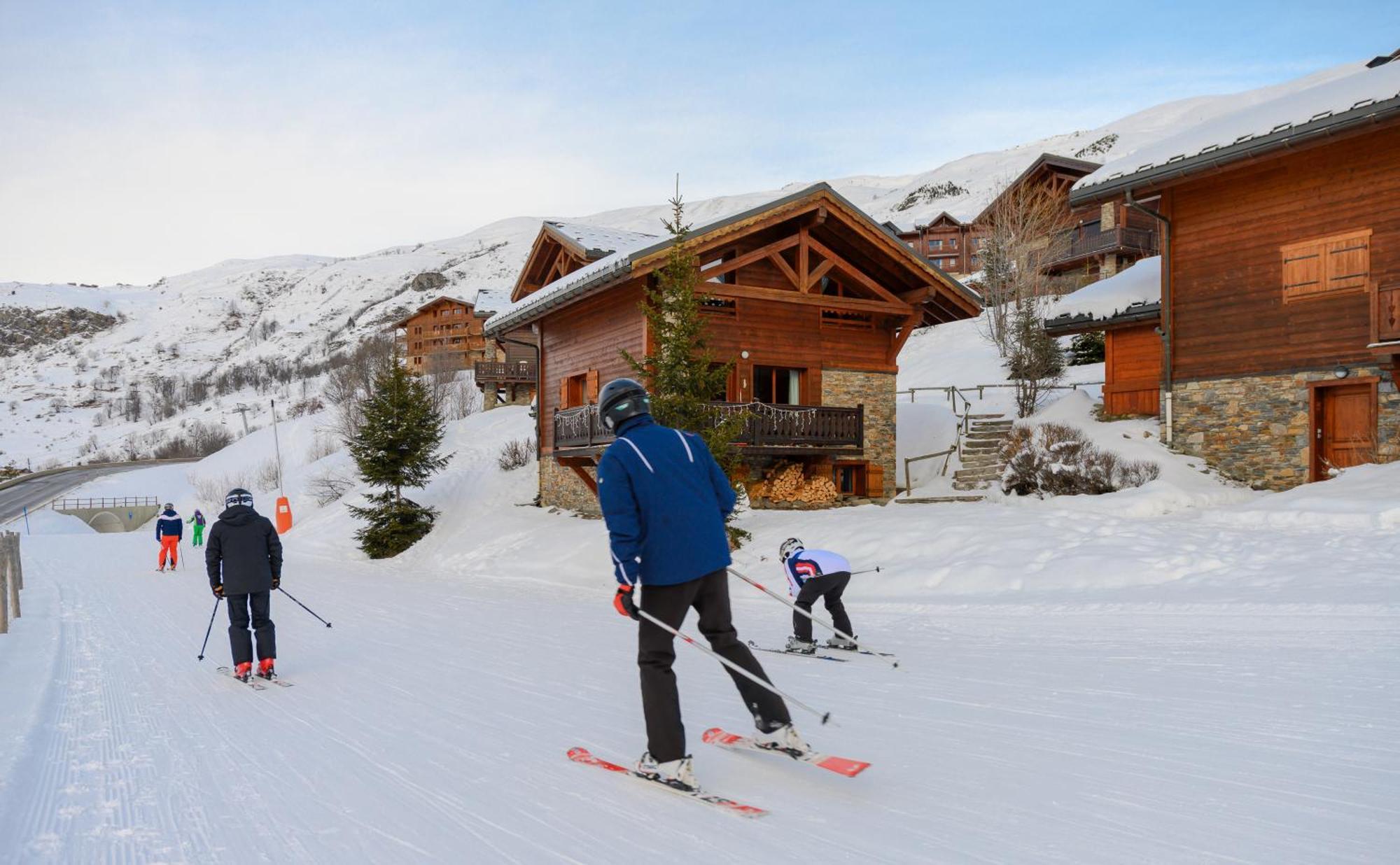 Chalet Ananas, Hameau Des Marmottes Saint-Martin-de-Belleville Bagian luar foto