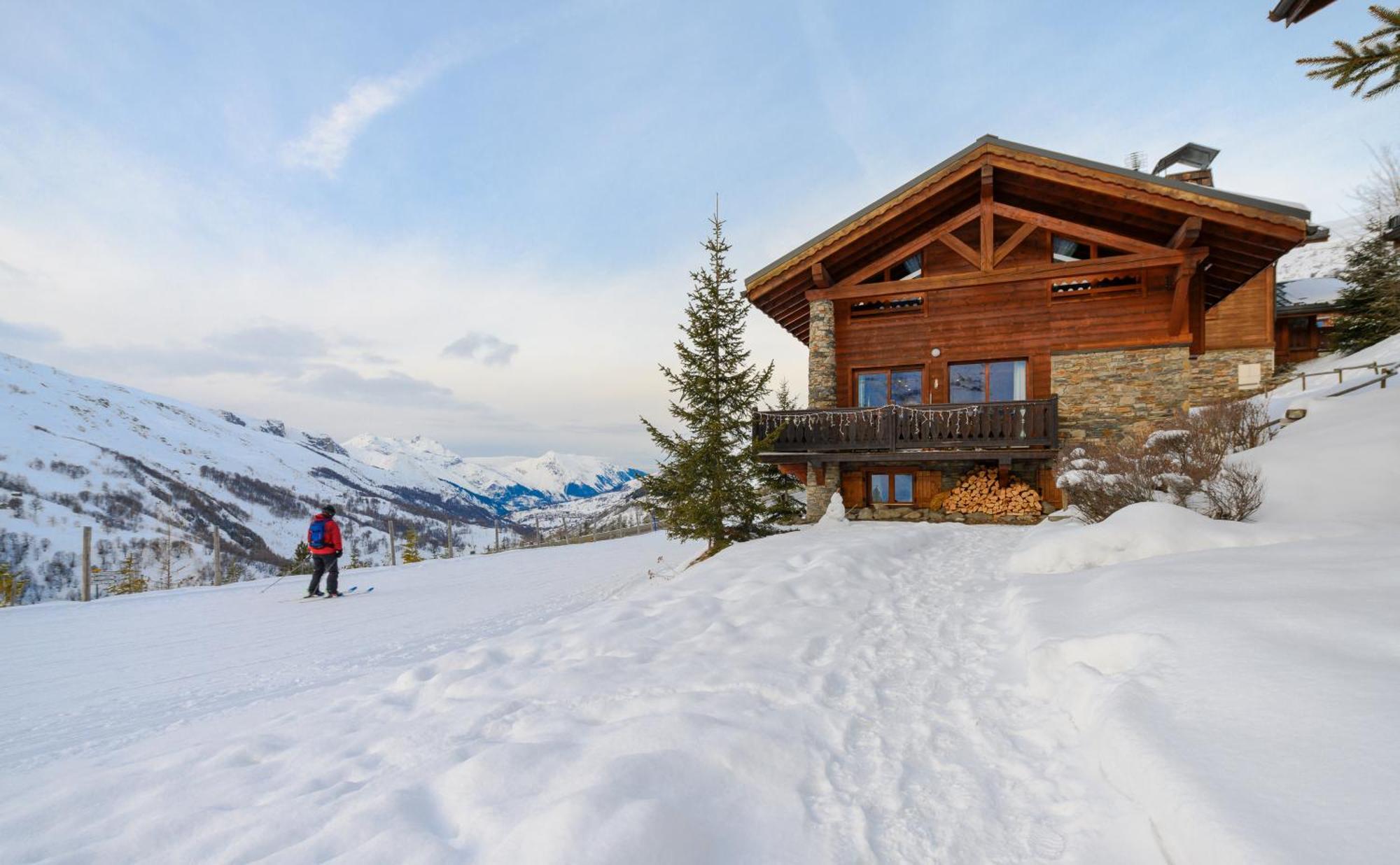 Chalet Ananas, Hameau Des Marmottes Saint-Martin-de-Belleville Bagian luar foto